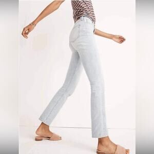 Madewell Perfect Vintage Jean High RIse Tapered Light Wash Sz 30